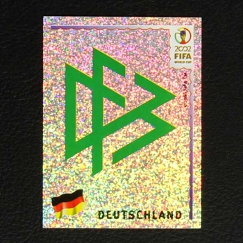 Korea Japan 2002 Nr. 314 Panini Sticker Deutschland Wappen