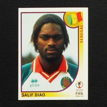 Korea Japan 2002 Nr. 054 Panini Sticker Salif Diao