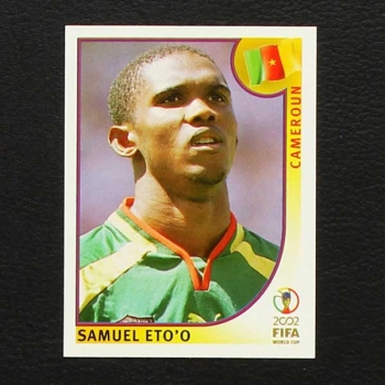 Korea Japan 2002 Nr. 383 Panini Sticker Etoo