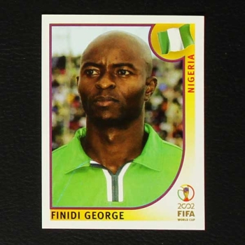 Korea Japan 2002 Nr. 416 Panini Sticker Finidi George