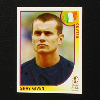 Korea Japan 2002 Nr. 351 Panini Sticker Shay Given