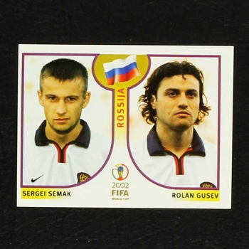 Korea Japan 2002 Nr. 528 Panini Sticker Gusev - Semak