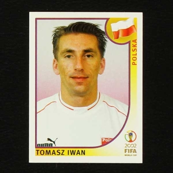 Korea Japan 2002 No. 272 Panini sticker Tomasz Iwan