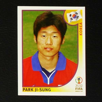 Korea Japan 2002 Nr. 251 Panini Sticker Park Ji-Sung