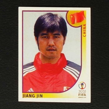 Korea Japan 2002 Nr. 207 Panini Sticker Jiang Jin