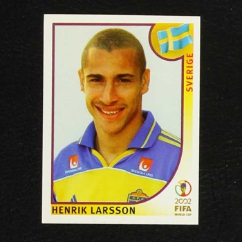 Korea Japan 2002 Nr. 454 Panini Sticker Henrik Larsson