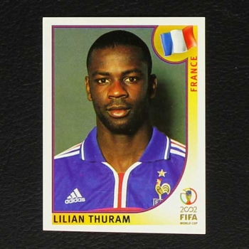 Korea Japan 2002 Nr. 028  Panini Sticker Lilian Thuram