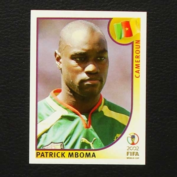 Korea Japan 2002 No. 382 Panini sticker Mboma