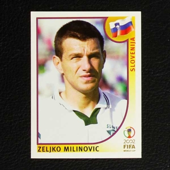 Korea Japan 2002 Nr. 120 Panini Sticker Milinovic