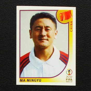 Korea Japan 2002 No. 218 Panini sticker Ma Mingyu