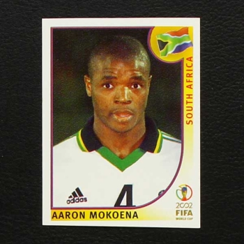 Korea Japan 2002 Nr. 158 Panini Sticker Aaron Mokoena