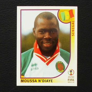 Korea Japan 2002 Nr. 052 Panini Sticker Moussa N'Diaye