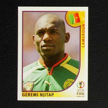 Korea Japan 2002 No. 375 Panini sticker Geremi Njitap