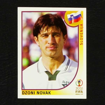 Korea Japan 2002 Nr. 123 Panini Sticker Novak