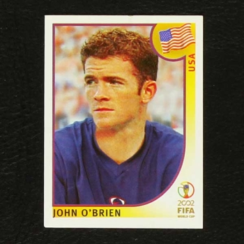 Korea Japan 2002 No. 288 Panini sticker O'Brien