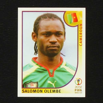 Korea Japan 2002 No. 377 Panini sticker Olembe