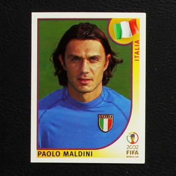 Korea Japan 2002 Nr. 460 Panini Sticker Paolo Maldini