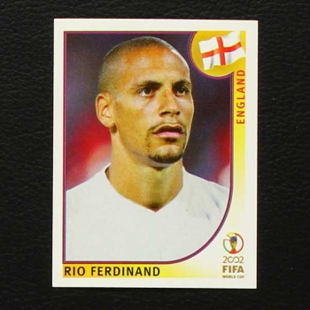 Korea Japan 2002 Nr. 427 Panini Sticker Rio Ferdinand