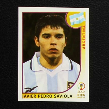 Korea Japan 2002 No. 400 Panini sticker Saviola