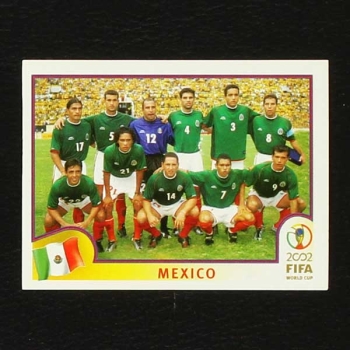 Korea Japan 2002 Nr. 493 Panini Sticker Team Mexico