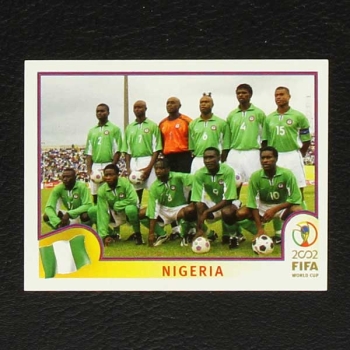 Korea Japan 2002 No. 403 Panini sticker team Nigeria