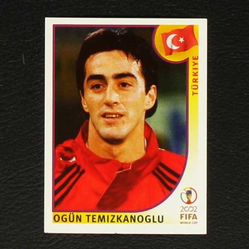 Korea Japan 2002 Nr. 193 Panini Sticker Temizkanoglu