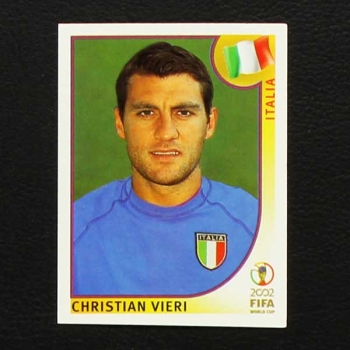 Korea Japan 2002 Nr. 473 Panini Sticker Christian Vieri