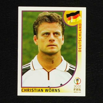 Korea Japan 2002 No. 319 Panini sticker Wörns