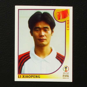 Korea Japan 2002 No. 216 Panini sticker Li Xiaopeng