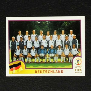 Korea Japan 2002 No. 313 Panini sticker team Deutschland