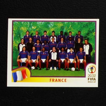 Korea Japan 2002 Nr. 025 Panini Sticker Team France