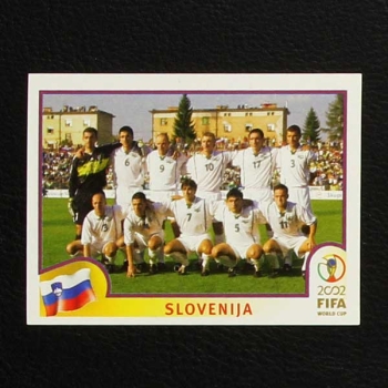 Korea Japan 2002 Nr. 115 Panini Sticker Team Slovenija