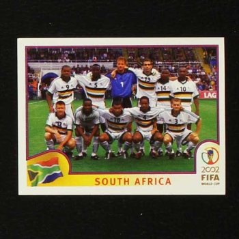 Korea Japan 2002 Nr. 151 Panini Sticker Team South Africa