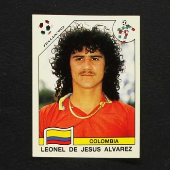 Italia 90 No. 298 Panini sticker Leonel de Jesus Alvarez