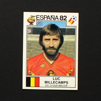 Espana 82 Nr. 205 Panini Sticker Luc Millecamps