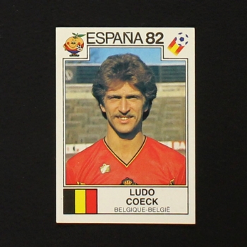 Espana 82 Nr. 208 Panini Sticker Ludo Coeck