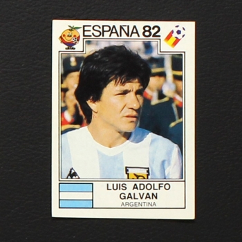 Espana 82 Nr. 168 Panini Sticker Luis Adolfo Galvan