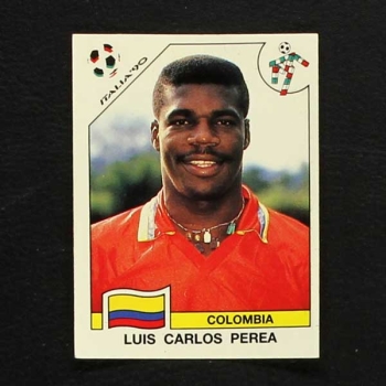 Italia 90 No. 292 Panini sticker Luis Carlos Perea