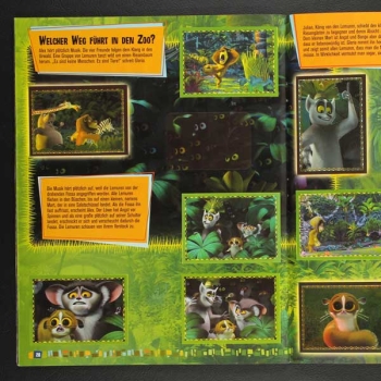 Madagascar Panini Sticker Album komplett