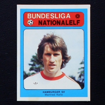 Manfred Kaltz Americana Card No. 74 - Bundesliga Nationalelf 1978