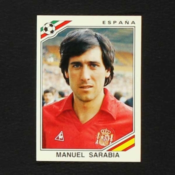 Mexico 86 Nr. 271 Panini Sticker Manuel Sarabia