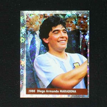 Maradona France 98 Sticker