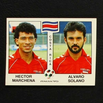 Italia 90 Nr. 187 Panini Sticker Marchena - Solano