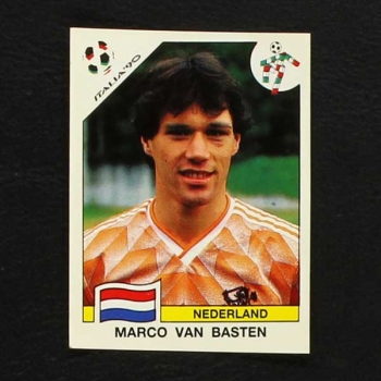 Italia 90 Nr. 417 Panini Sticker Marco Van Basten