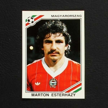 Mexico 86 Nr. 215 Panini Sticker Marton Esterhazy