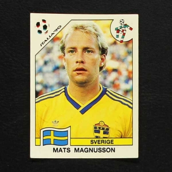 Italia 90 Nr. 245 Panini Sticker Mats Magnusson