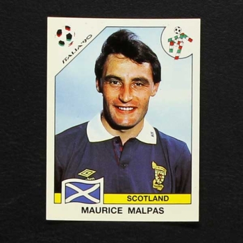 Italia 90 Nr. 219 Panini Sticker Maurice Malpas