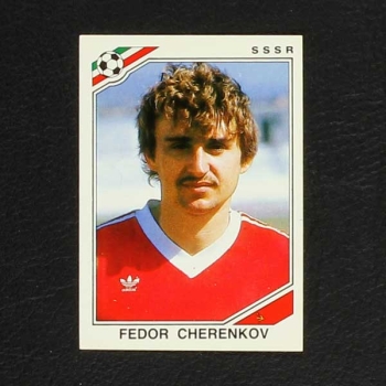 Mexico 86 Nr. 193 Panini Sticker Fedor Cherenkov