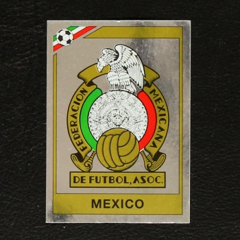 Mexico 86 Nr. 110 Panini Sticker Mexico Wappen