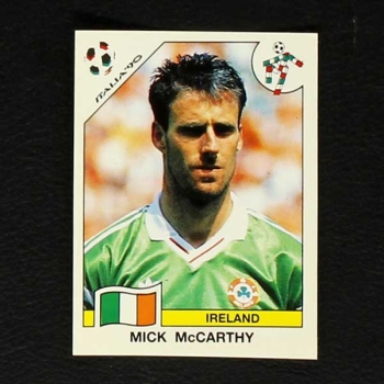 Italia 90 Nr. 428 Panini Sticker Mick McCarthy